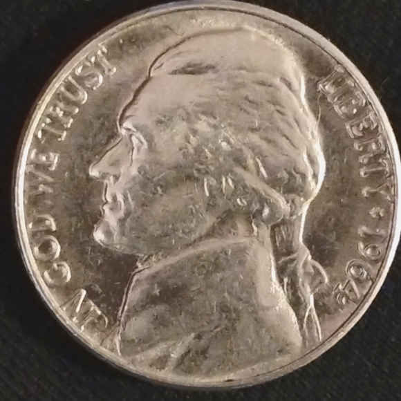 🔥1964 D Jefferson Nickel🔥, D/D❤️👍 In Amazing Condition,💥👌 Super Rare!👌 - Picture 3 of 11